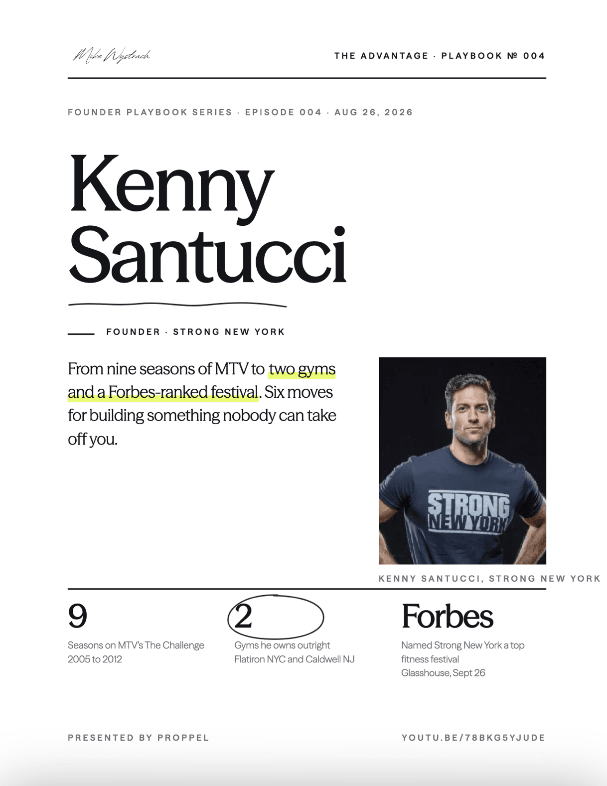 Cover of The Santucci Playbook