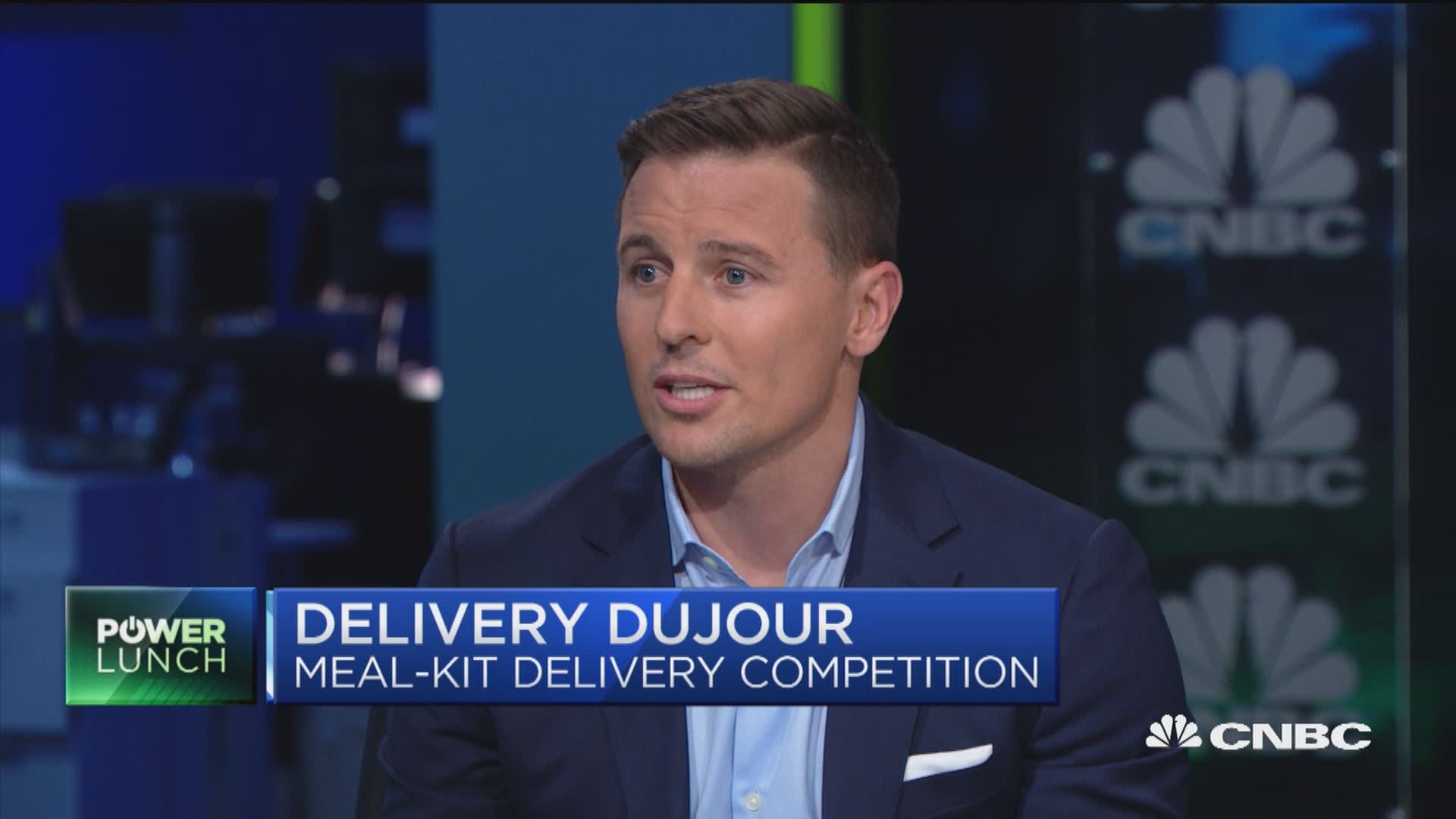 CNBC Power Lunch — Meal delivery space wars